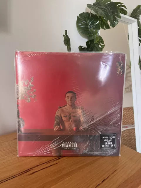 MACMILLER Watching Movies With The Sounds Off URBAN OUTFITTERS RED & CLEAR VINYL