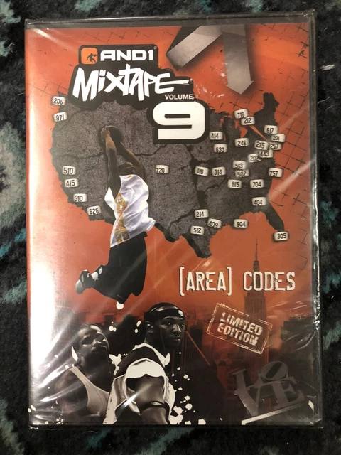(未使用･未開封品)And1 Mixtape 9: Area Codes [DVD] And1 MixTape - Volume 9: Area Codes Limited Edition (DVD