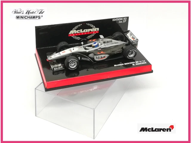 MINICHAMPS 1:43 - F1 - McLaren Mercedes MP4/14 Mika Hakkinen Champion 1999