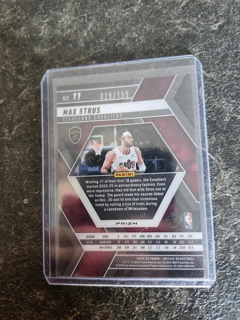 2024-25 PANINI MOSAIC Prizm 029/199 Max Strus Card# 11 $4.99 - PicClick CA