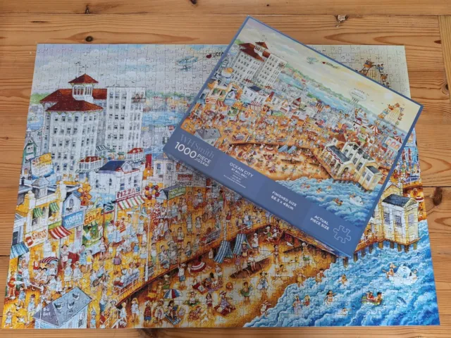 1000 piece jigsaw puzzle WH Smith Ocean City