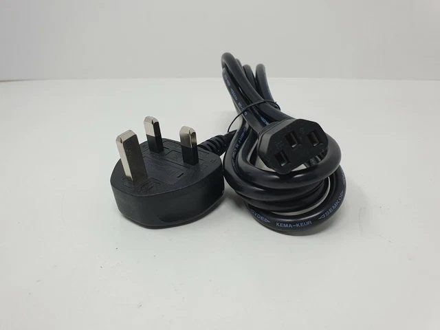 RedSub BA-100H Bass Amp Kopf Netz Netzkabel Netzleitung IEC 1,8 m 3 PIN UK Stecker