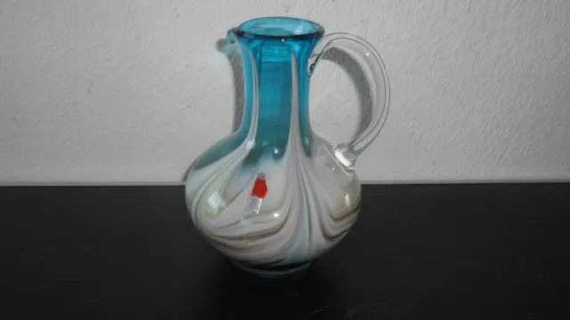 Glasvase Henkelkrug Karaffe Schott Zwiesel Kristallglas Mundgeblasen Vase Vasen