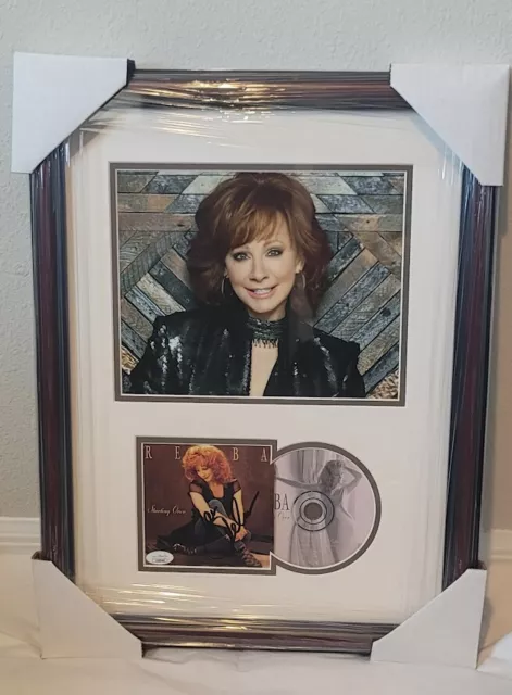 Reba  McEntire Signed Autographed CD Starting Over JSA Certified  Framed