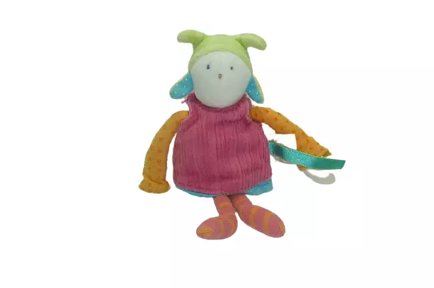 Doudou poupée peluche Colette et Pinpin  SOS doudou Moulin Roty
