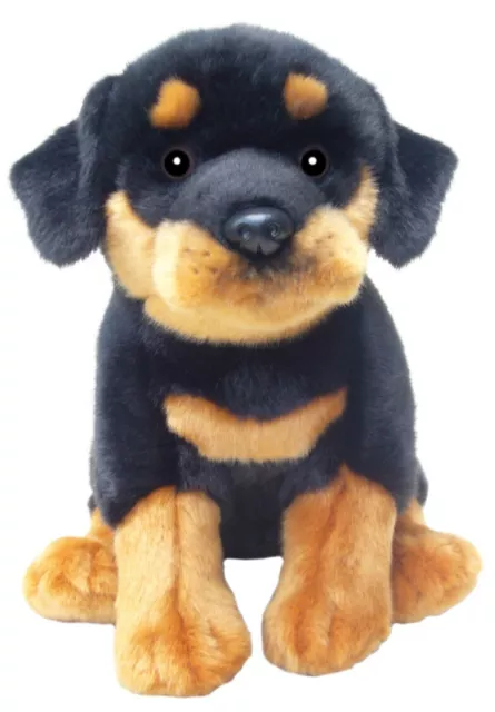 Faithful Freunde Rottweiler Hund FROT03 30.5cm Weich Kuchelig Plüsch Teddy Welpe