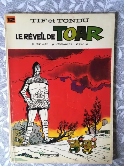 BD Tif Et Tondu - 1968 - Le Réveil De Toar- Par Will Et Rosy - Dupuis