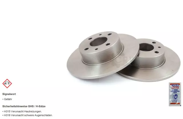 Discos de Freno Trasero De para Alfa Romeo Giulietta 940 2.0 Jtdm 1.4TB