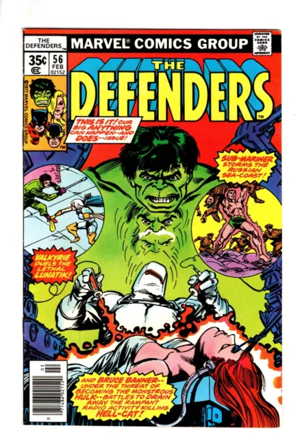 The Defenders #56 - Valkyrie battles Lunatik!  (2)