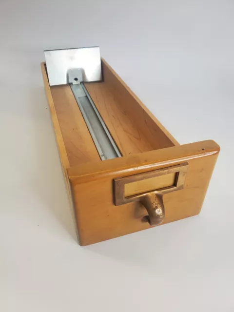 Card Catalog Drawer with Pull and Label Frame, Replacement Extra