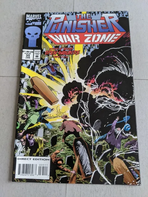 The Punisher War Zone #35 January 1995 Marvel Comics
