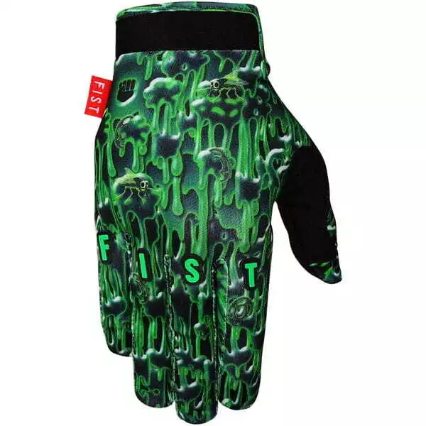 Fist Handwear Chapter 20 Collection Lynx Lacey Slime Youth Gloves Green / Black