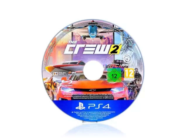PS4 Spiel - THE CREW 2 - Online Multiplayer Autorennen Racing - Zustand: gut 2