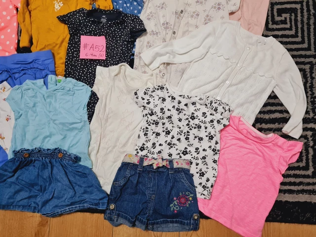 #A52💜 Huge Bundle Of Baby Girl Clothes 6-9months NEXT GEORGE M&S GAP H&M PRIMAR 2