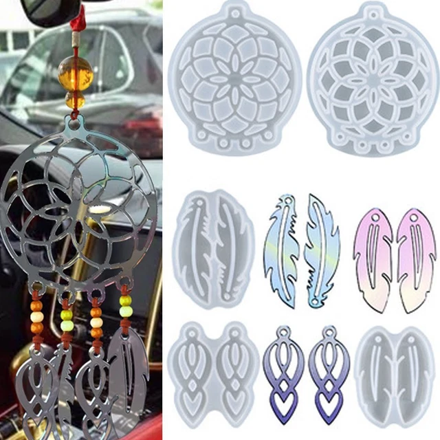 aus Epoxidharzen Silikonform für Resin Dream Catcher Mold Dekoration von Wänden