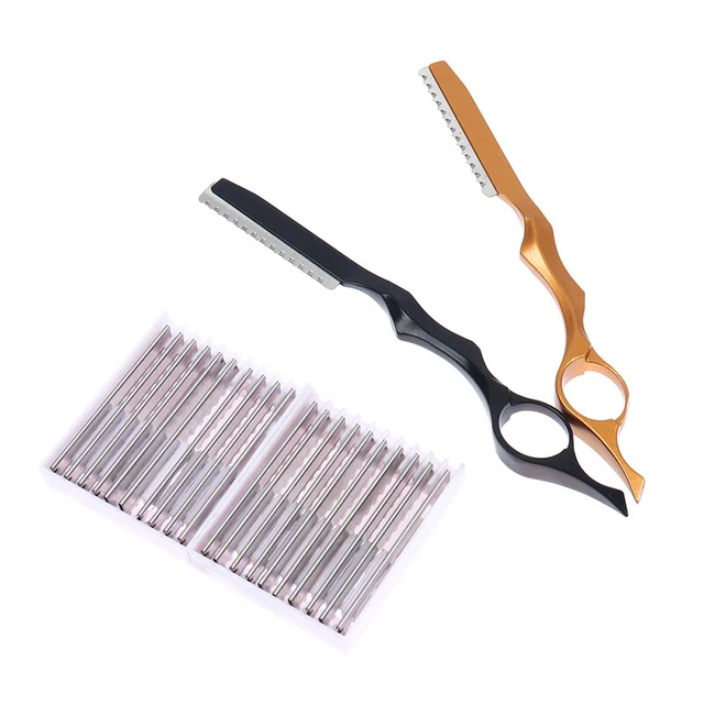 Cuchillo de peluquería para cortar el pelo peluquería adelgazamiento afeitado ¡recorte más delgado!