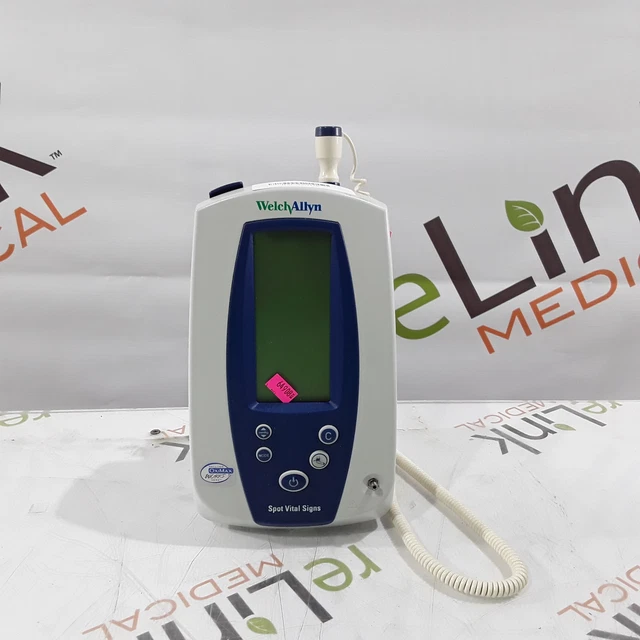 Welch Allyn Spot - NIBP, Temp, Nellcor SpO2 Vital Signs Monitor