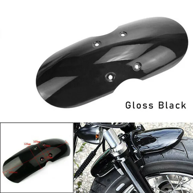 Motorrad Kotflügel Vorne Front Fender Glanz Schwarz für Bonneville T100 2001-16