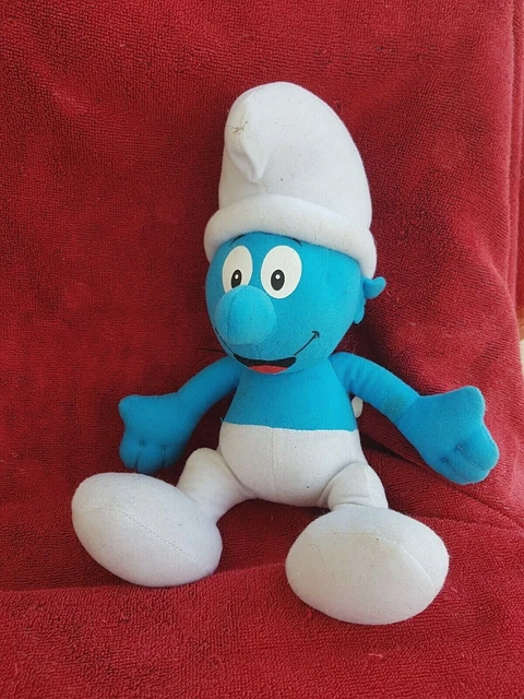 Peluche Doudou Schtroumpfs Classique environs 30 cm Bon état Global 2