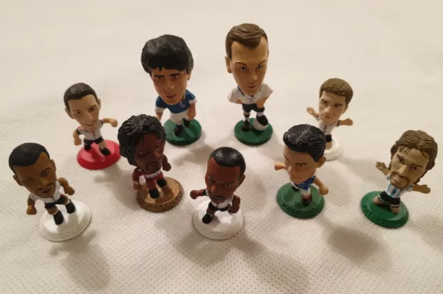 Corinthian Football Figures Bundle Platt Zola Neville Vassell Batistuta Karembeu