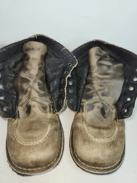 VINTAGE KICKERS MENS Shoes Estimated Size 40/41 Stamped 566123905R84 A ...