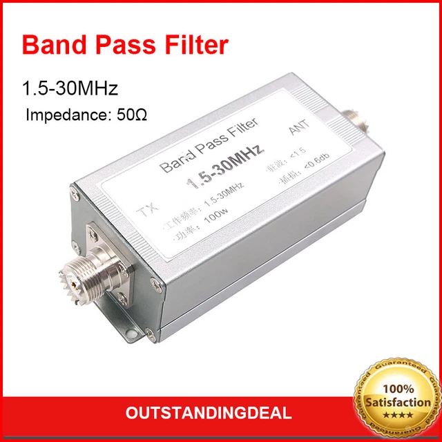 1.530MHZ SHORTWAVE BAND Pass Filter AntiInterference Capacity For