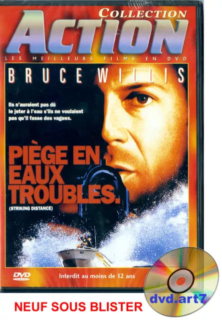 DVD : PIÈGE EN EAUX TROUBLES - Bruce Willis - NEUF SOUS BLISTER