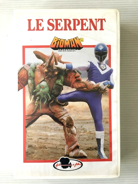 Boîte Vide Bioman 2 Maskman – Force Bioman, Bandai France 1987