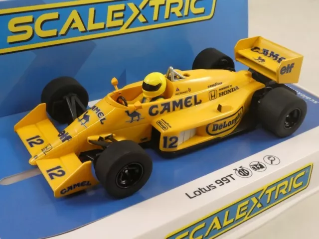 Scalextric Lotus 99T #12 Ayrton Senna Monaco GP 1987 slot 1/32 C4251