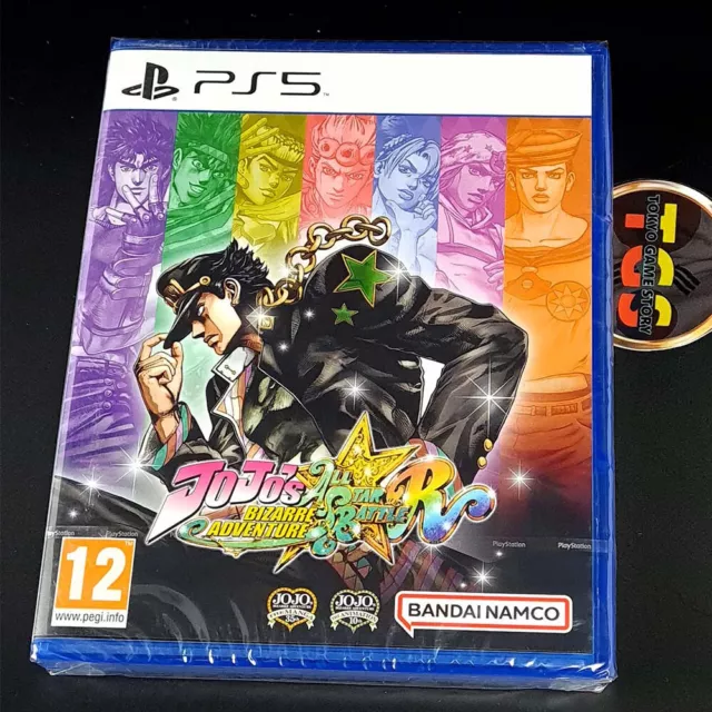 Jojo's Bizarre Adventure All Star Battle R PS5 FR Game In EN-FR-DE-ES-IT NEW Fig