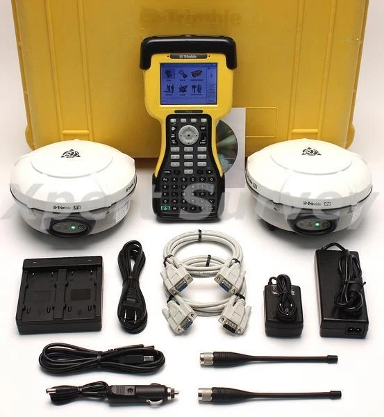 TRIMBLE R8 MODEL 3 GPS Glonass L1 L2 L2CS L5 Basis & Rover Set Mit ...