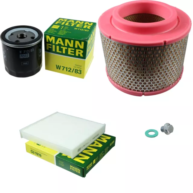 MANN-FILTER Inspection Set Ensemble de Filtres pour Toyota Hilux VII Pick-Up 2.5