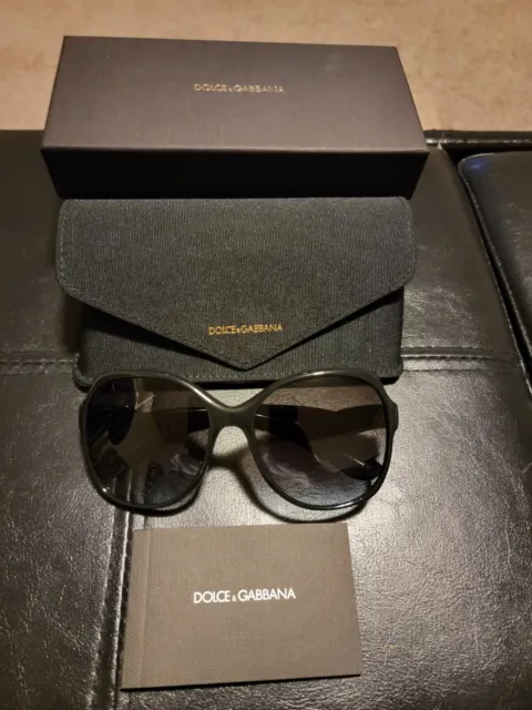 Dolce & Gabbana Sunglasses DG6154  501/8G Black Gray - Brand New
