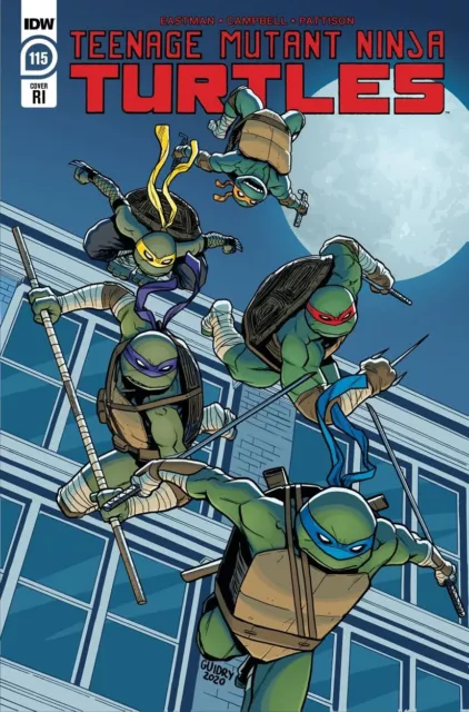 TMNT #115 1:10  IDW Comics 2021 Teenage Mutant Ninja Turtles NM