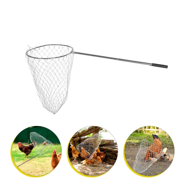 Épuisette Télescopique En Acier Inoxydable – Filet De Pêche Portable, Jaune, Pour Attraper Papillons Ou Poissons En Extérieur