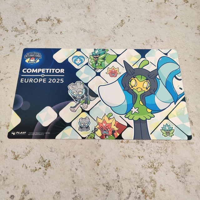 POKEMON INTERNATIONAL CHAMPIONSHIPS EUIC 2025 Play Mat Competitor