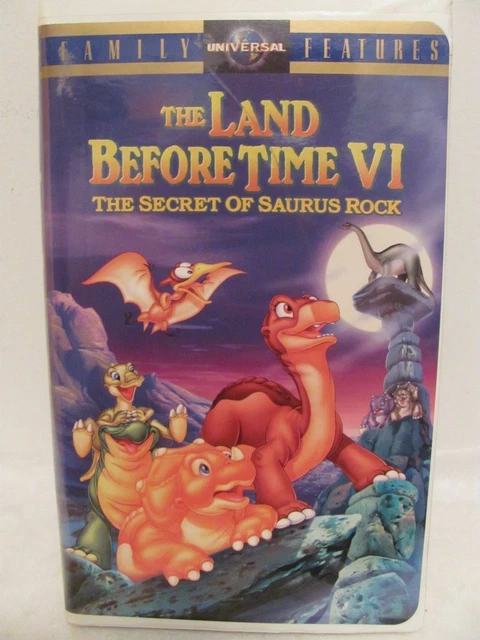 VHS THE LAND Before Time VI: The Secret of Saurus Rock (VHS, 1998 ...