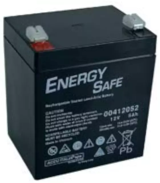 Batterie au plomb AGM VRLA série Energy Safe 12V 5,0Ah C20 (F2) 412052