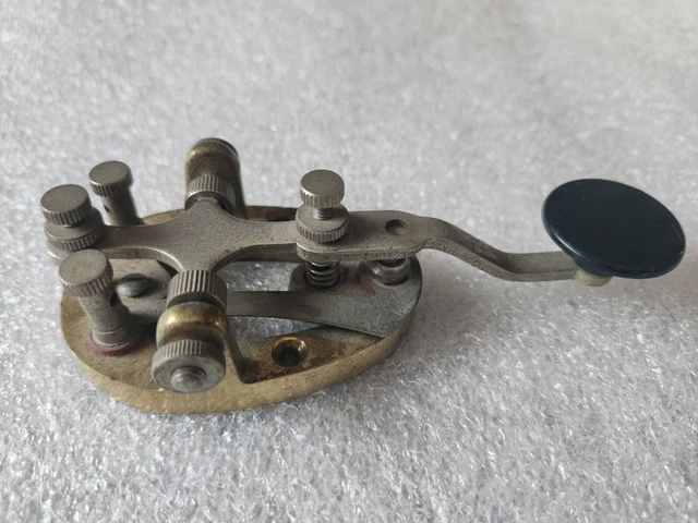 TELEGRAPH MORSE CODE KEY SIGNAL made In Japan VINTAGE £35.44 - PicClick UK