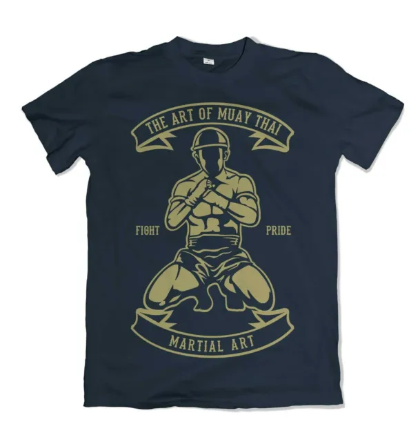 Thai Muay T Shirt Art Mma Arts Martial Fighting Ufc Boxing Mixed Style S-3XL