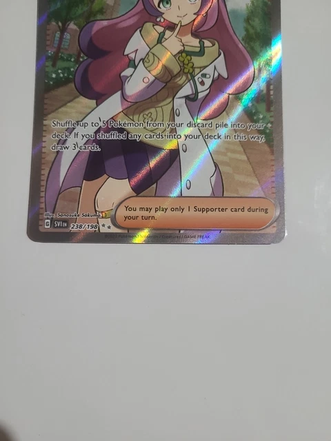 henry hudson pokemon card 2023 Pokemon Miriam 238/198 Full Art Trainer Scarlet & Violet (SVI)