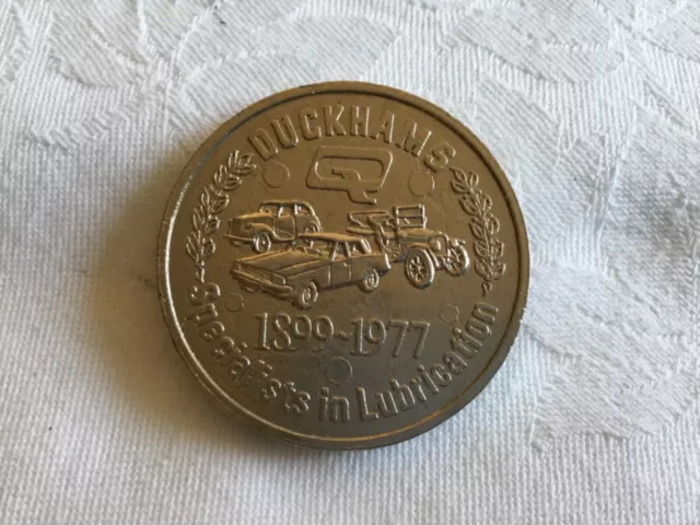 1977 The Queens Silver Jubilee “Duckhams” coin/medallion
