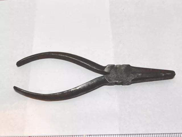 Vintage KRAEUTER No. 1741-6 inch Long Flat Nose Pliers Made in USA