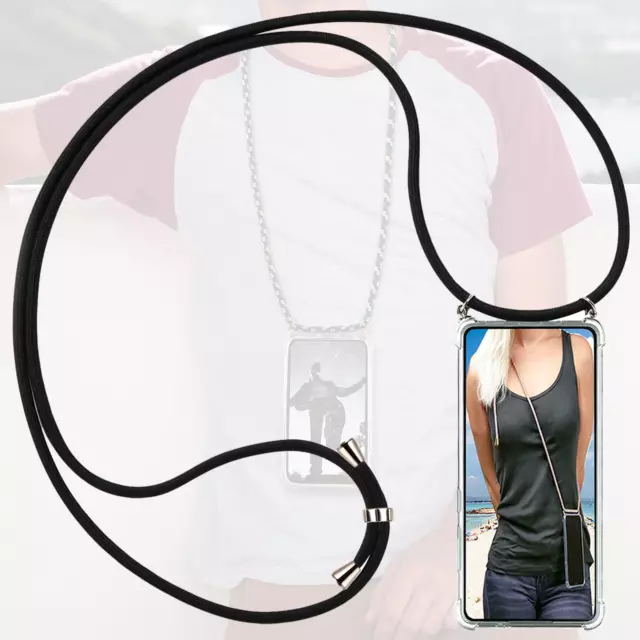 Étui de Protection Pour Samsung Galaxy S20 Fe Corde Ruban Portable Chaîne Coque