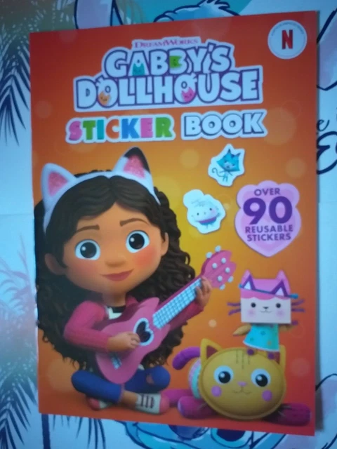 Gabby's Dollhouse Stickerbuch - Über 90 Wiederablösbare Sticker Für Kinder