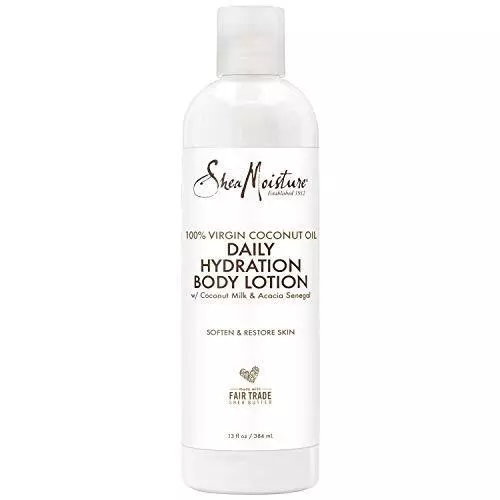 SheaMoisture 100% virgin coconut oil daily hydration body lotion moisturizer, 13