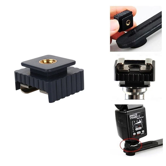 Speedight Tripod Hot Shoe Bracket Hot Shoe Adapter Mount Adapter Flash Hot Shoe
