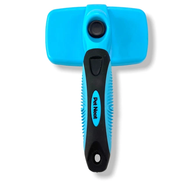 USA STOCK Self Cleaning Pet Dog Cat Slicker Brush Grooming Gently Removes Hair 2