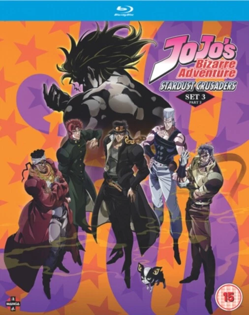 Jojos Bizarre Adventure Ensemble 3 - Stardust Crusaders Part 2 Épisodes 25-48 Bl