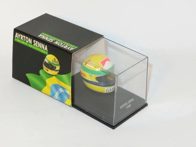 Helmet Ayrton Senna 1990 World Champion LE 994 in 1:8 scale